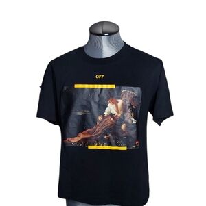 Off-White | Caravaggio | FW20 | St Francis Portrait | Arrow | Crewneck Tee Shirt